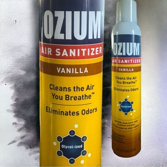 OZIUM l Air Sanitization & Odor Elimination Vanilla Scent, 8 Fl Oz l New - Picture 1 of 11